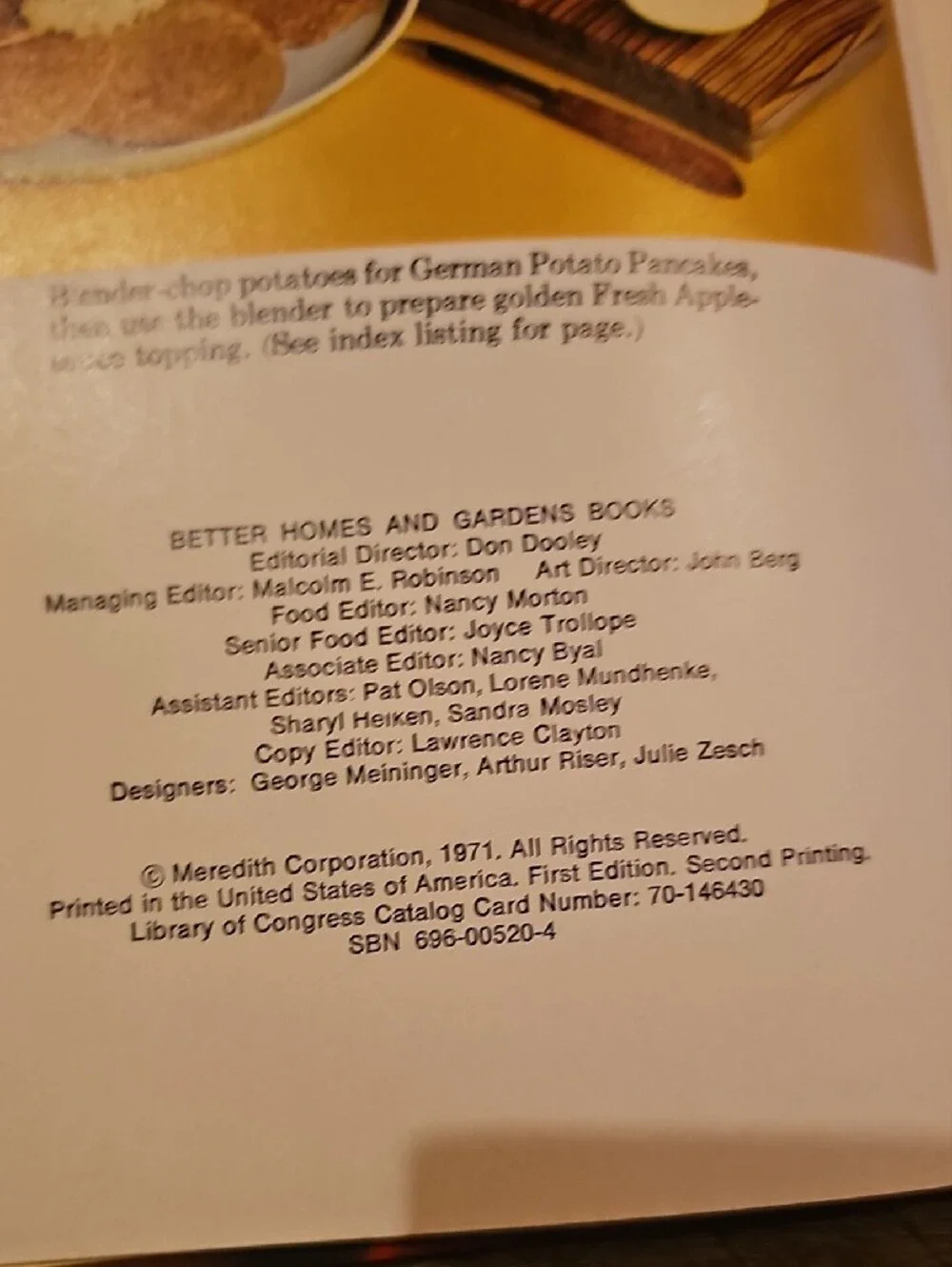 Better Homes and Gardens Blender Cook Book
